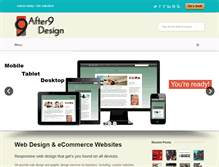 Tablet Screenshot of after9design.net